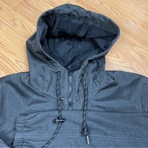 Nomad Dark Green Hooded Zip-Up Windbreaker Jacket